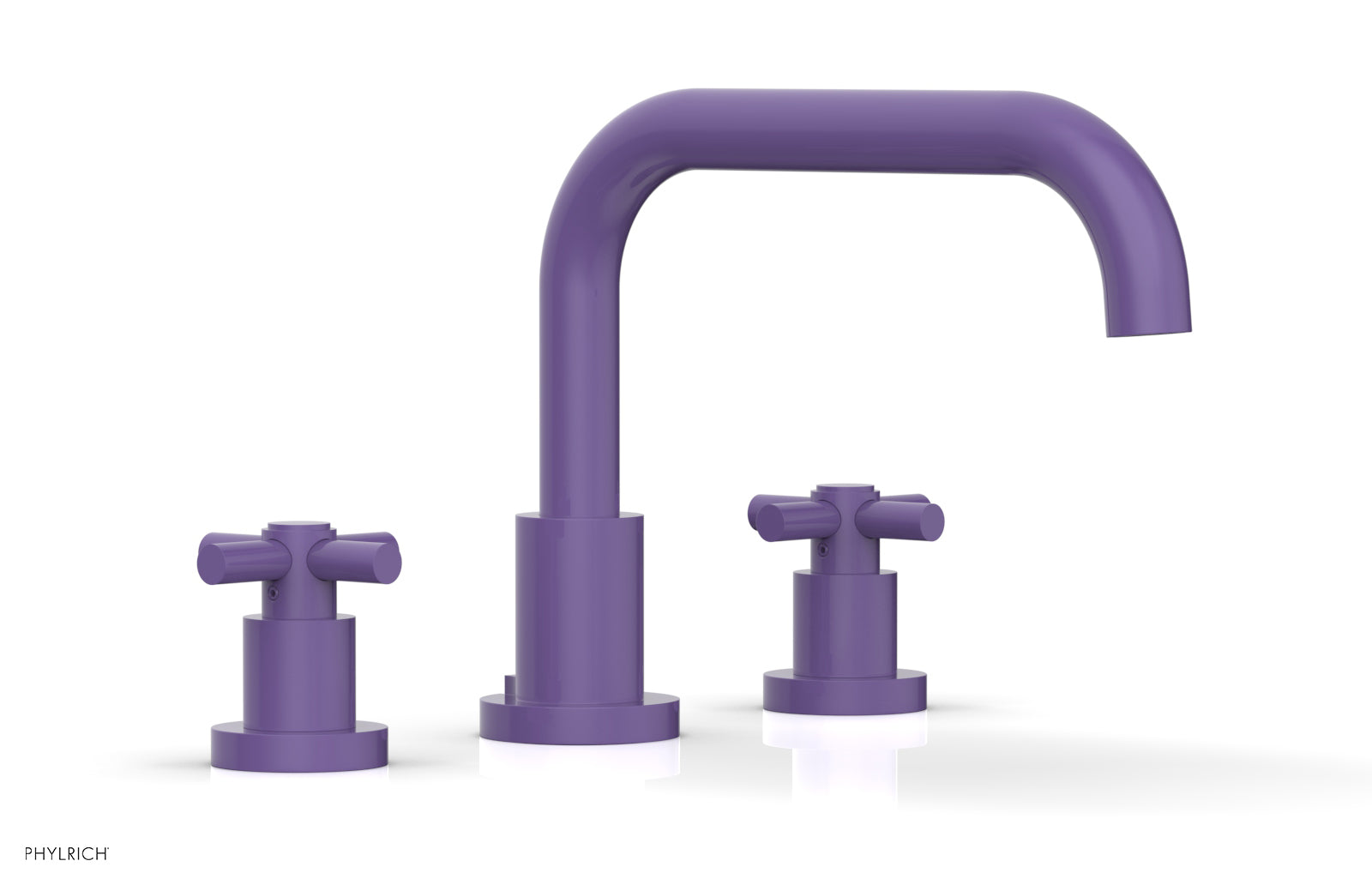 Phylrich BASIC Deck Tub Set - Tubular Cross Handles
