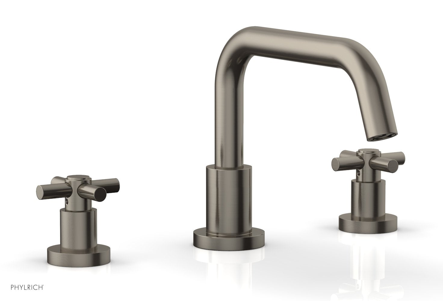 Phylrich BASIC Deck Tub Set - Tubular Cross Handles