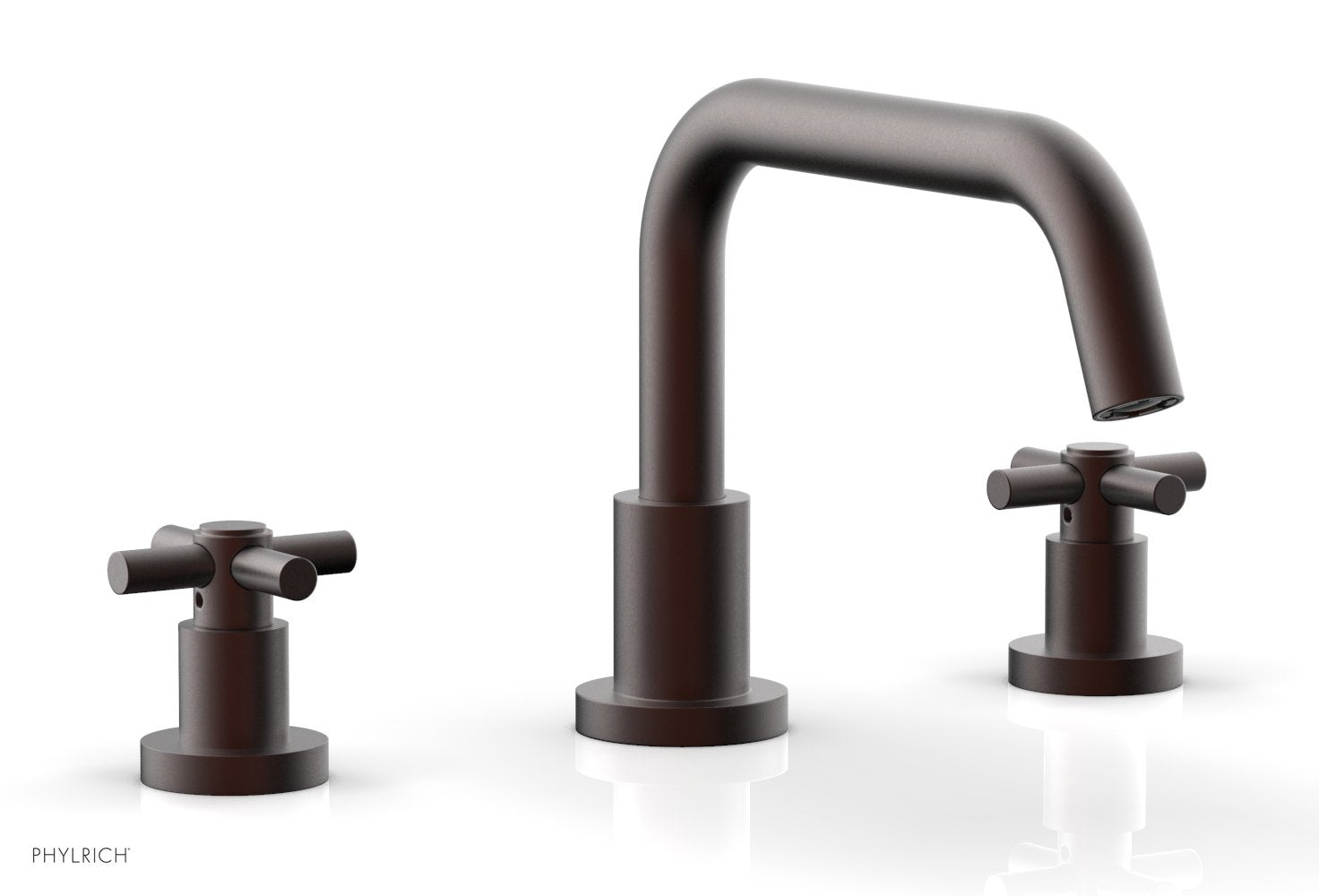 Phylrich BASIC Deck Tub Set - Tubular Cross Handles