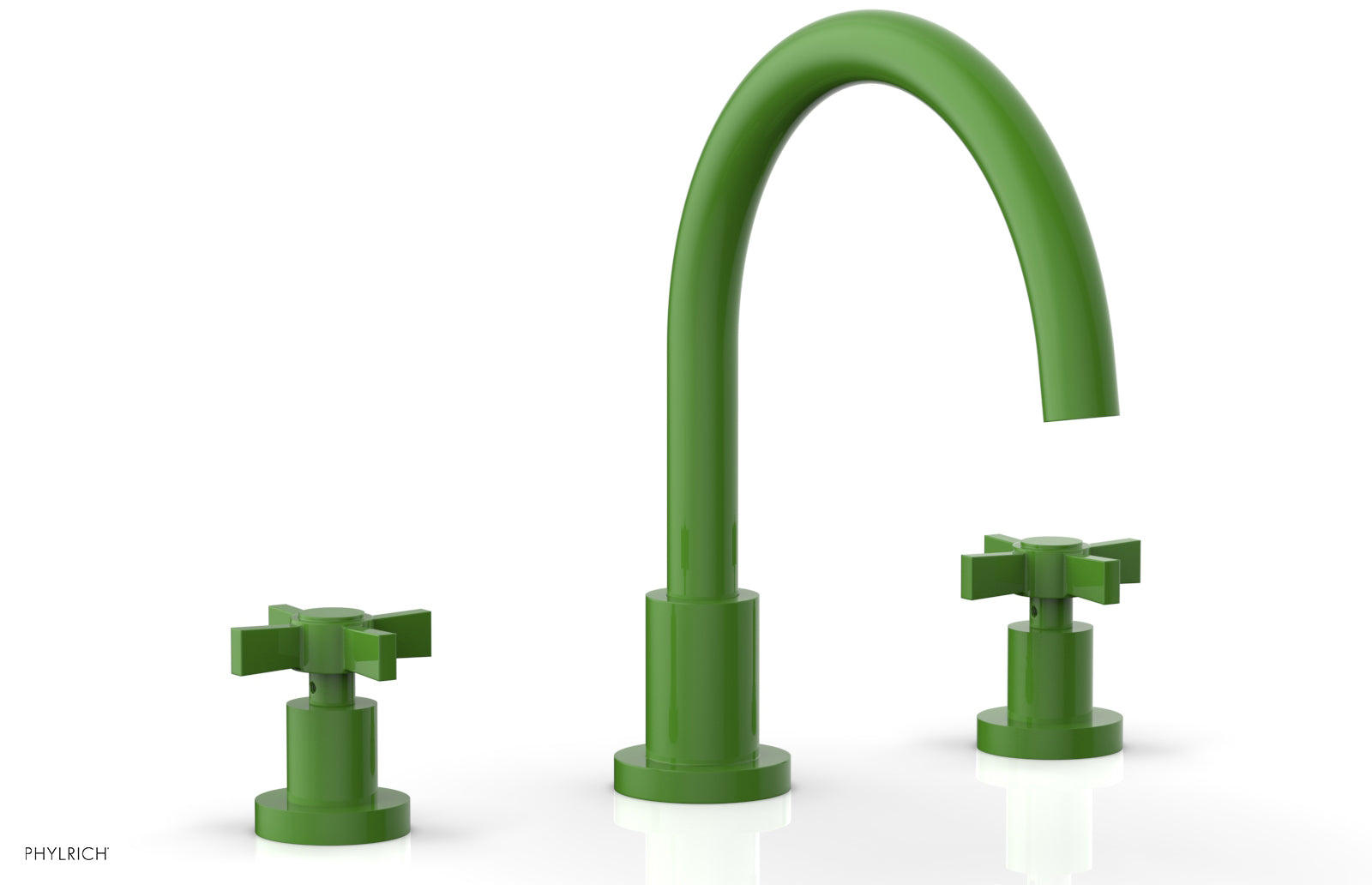 Phylrich BASIC Deck Tub Set - Blade Cross Handles