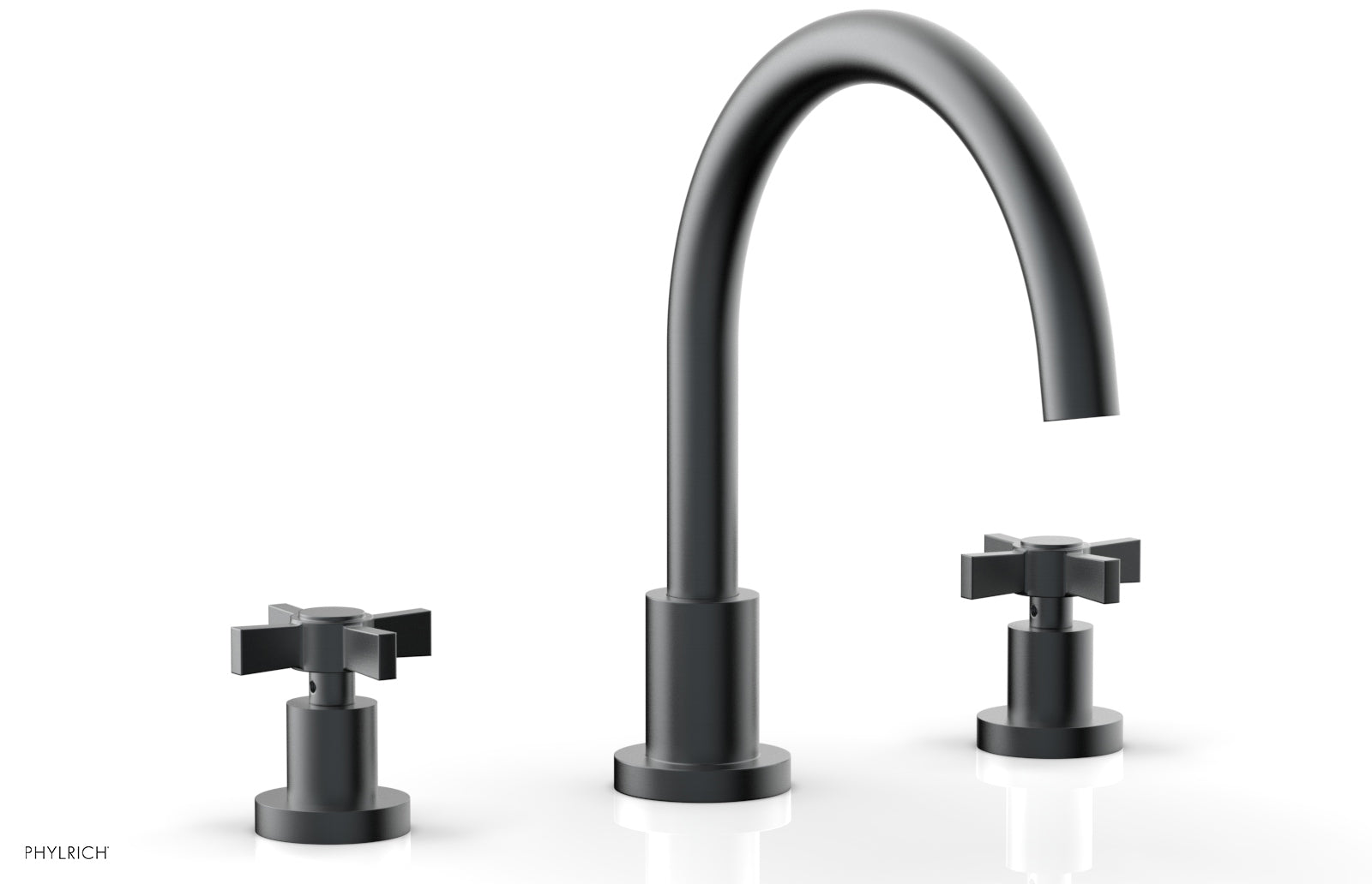 Phylrich BASIC Deck Tub Set - Blade Cross Handles