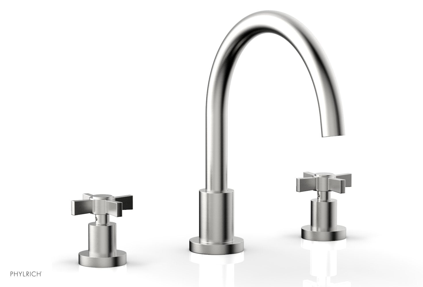 Phylrich BASIC Deck Tub Set - Blade Cross Handles