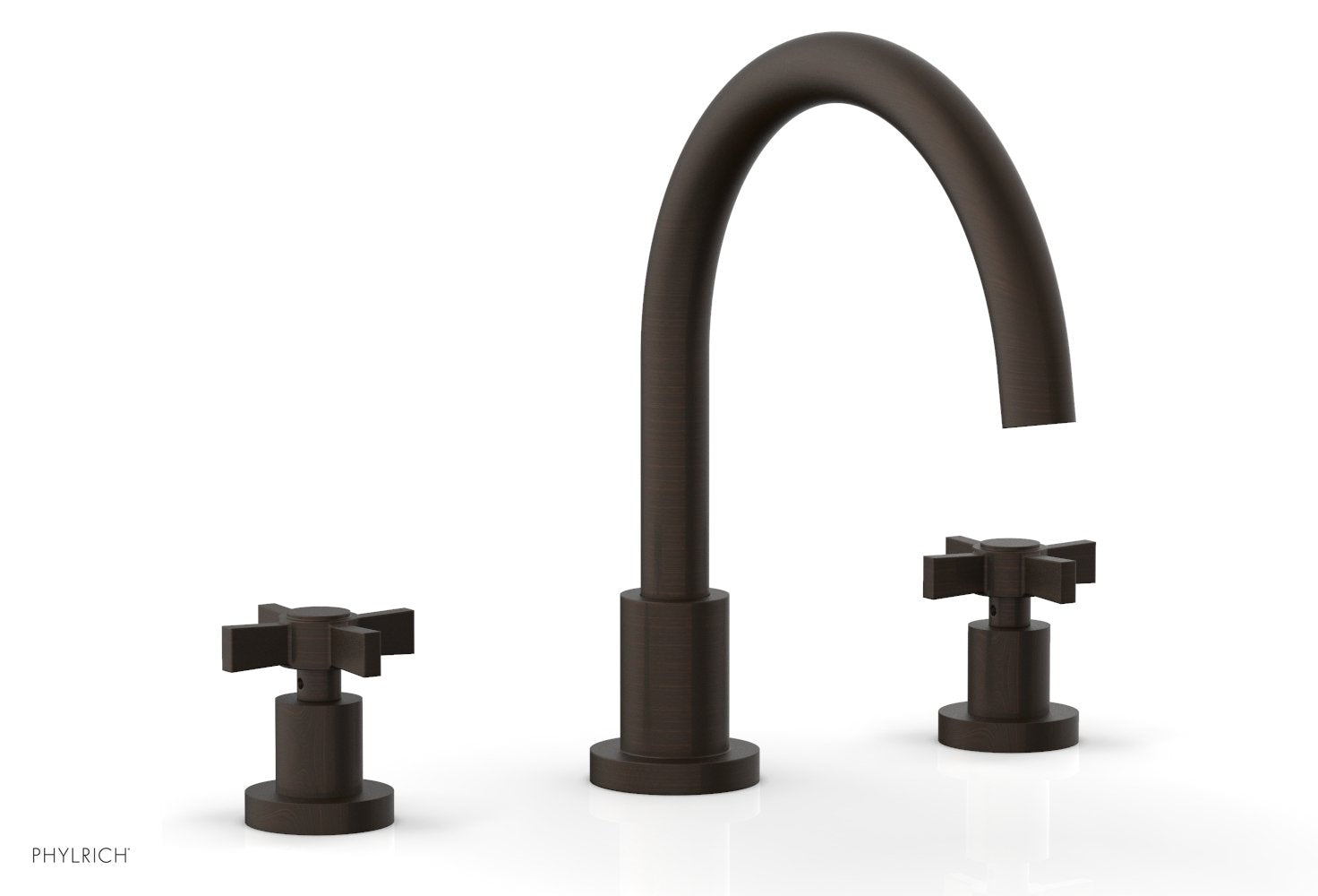 Phylrich BASIC Deck Tub Set - Blade Cross Handles
