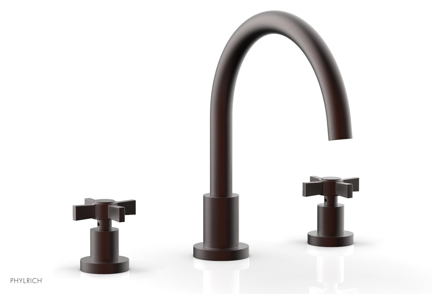 Phylrich BASIC Deck Tub Set - Blade Cross Handles