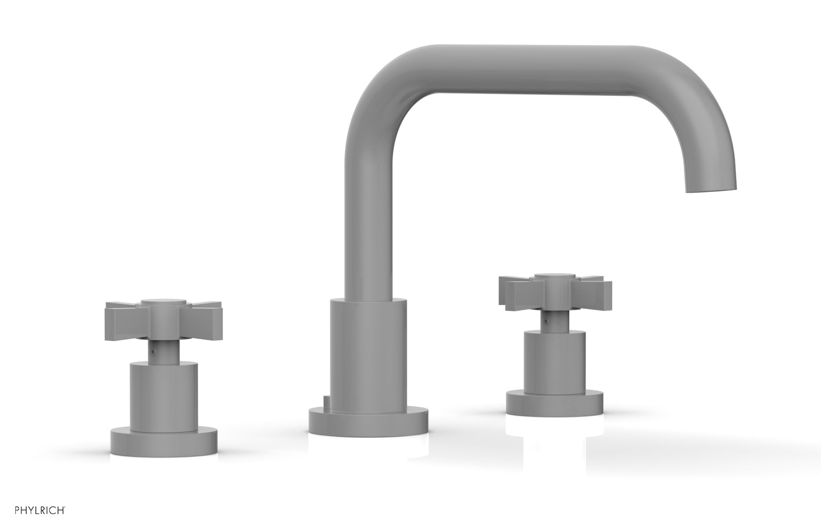 Phylrich BASIC Deck Tub Set - Blade Cross Handles