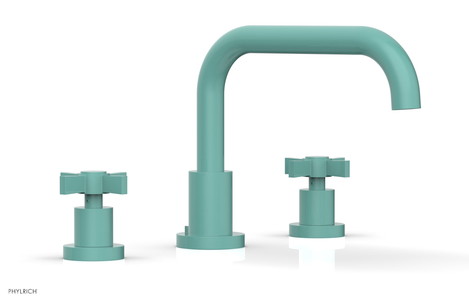 Phylrich BASIC Deck Tub Set - Blade Cross Handles