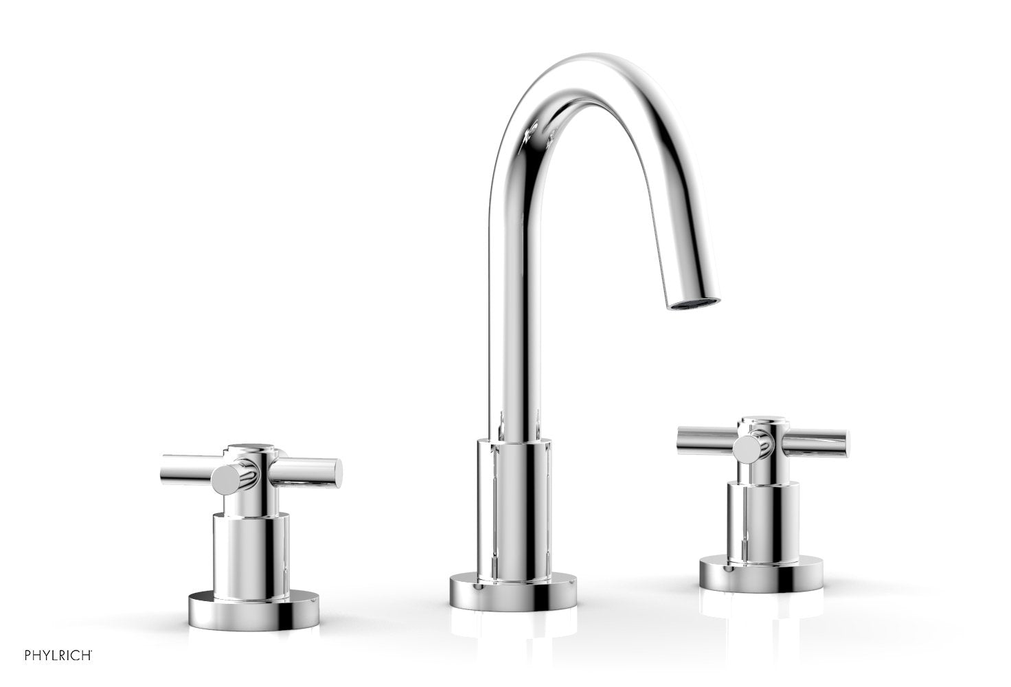 polished chrome faucet