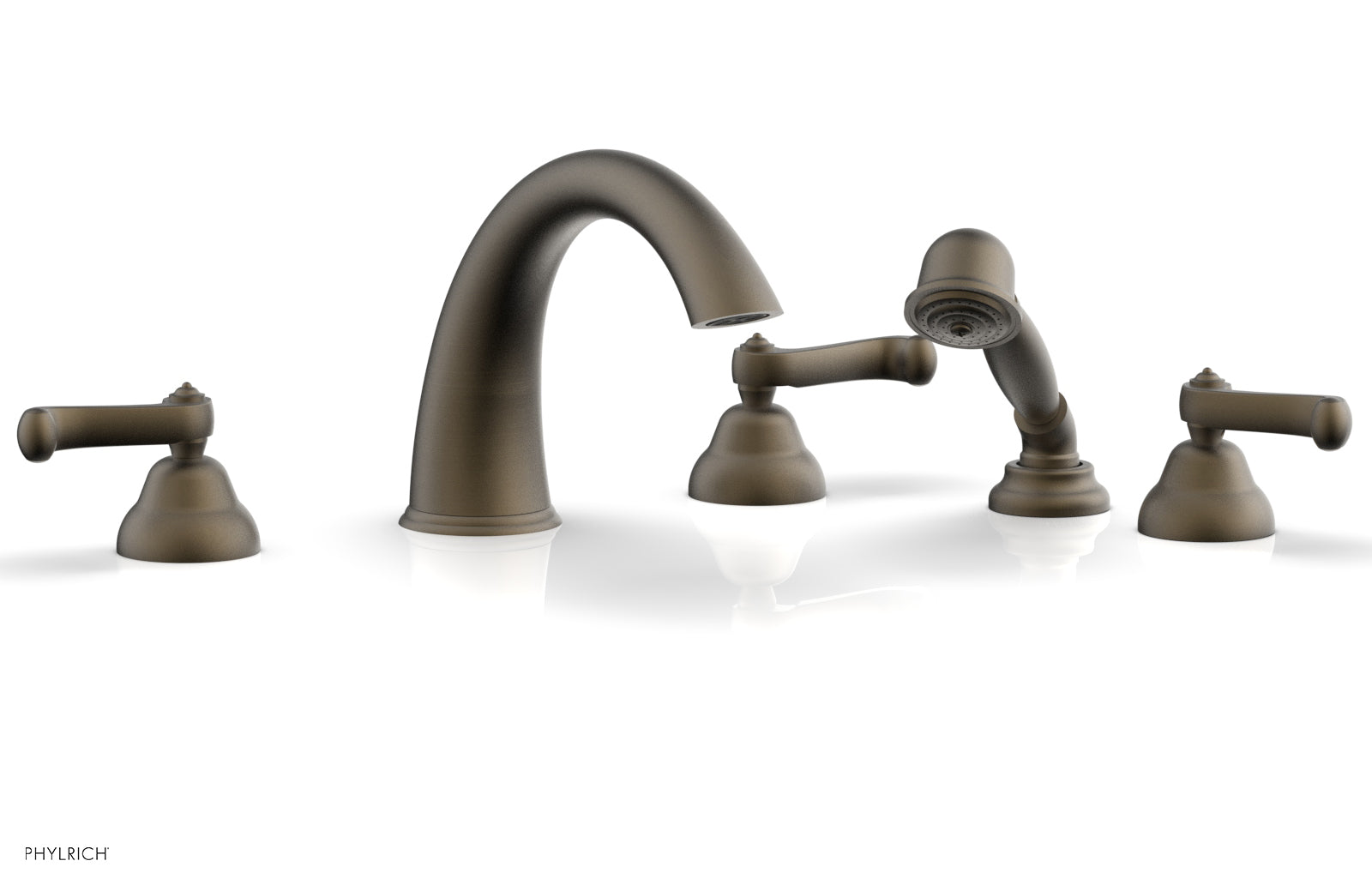 Phylrich REVERE & SAVANNAH Deck Tub Set with Hand Shower