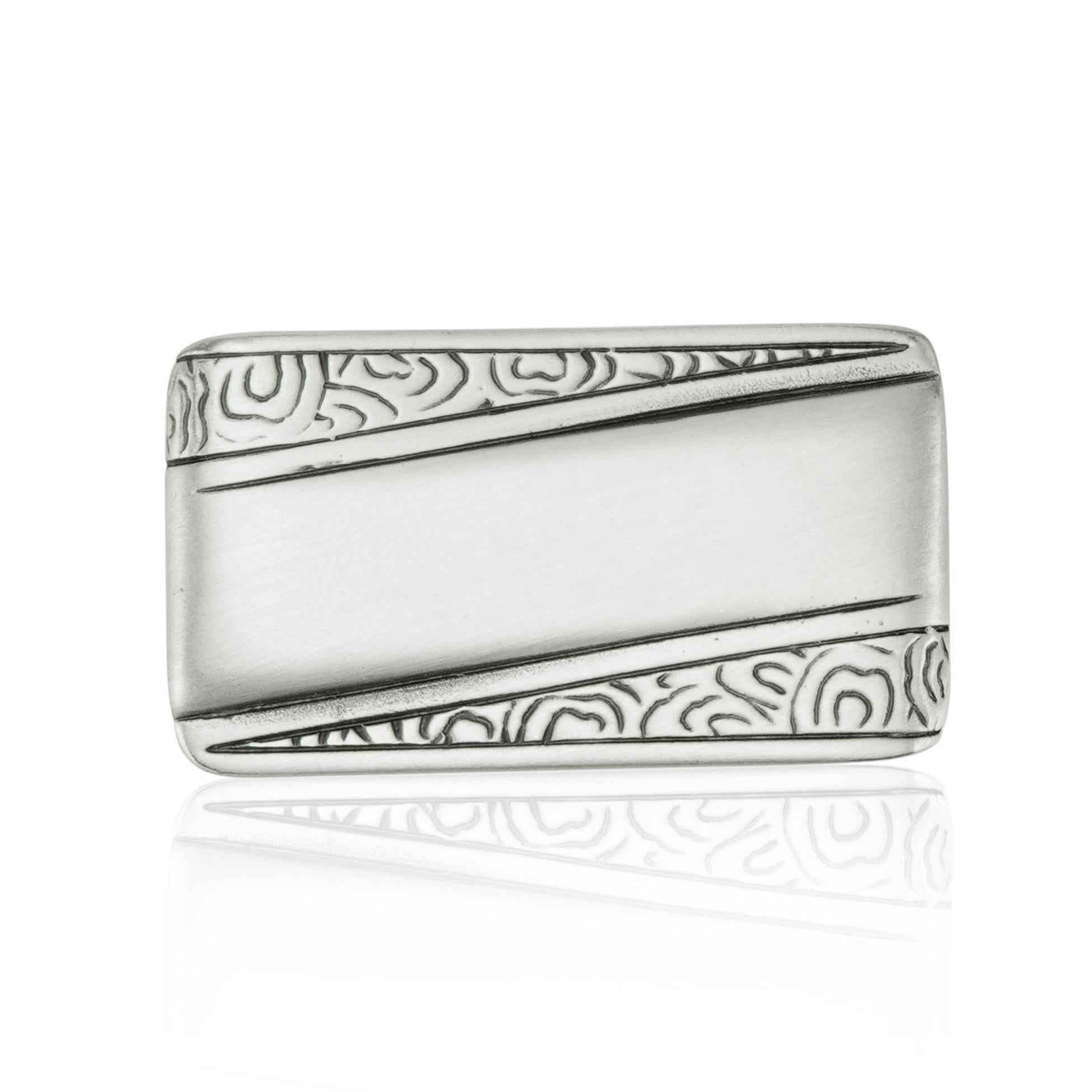 matte silver knob