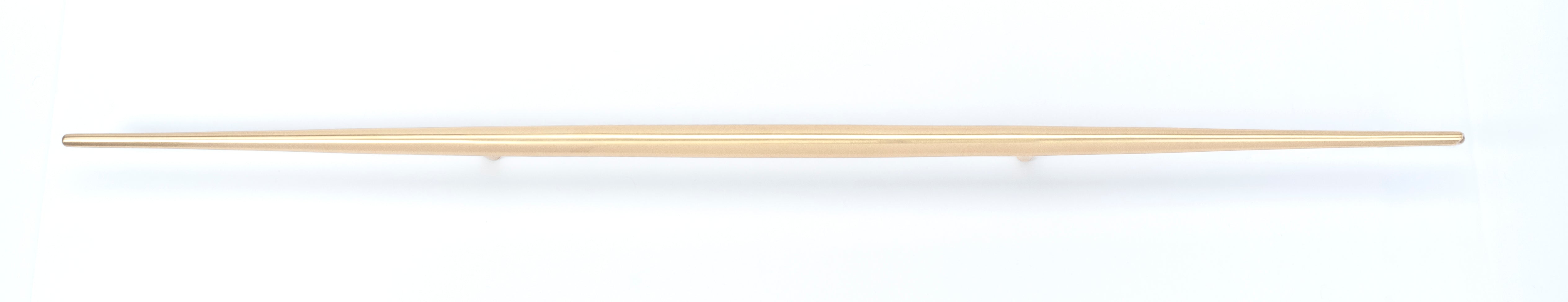 satin brass pull
