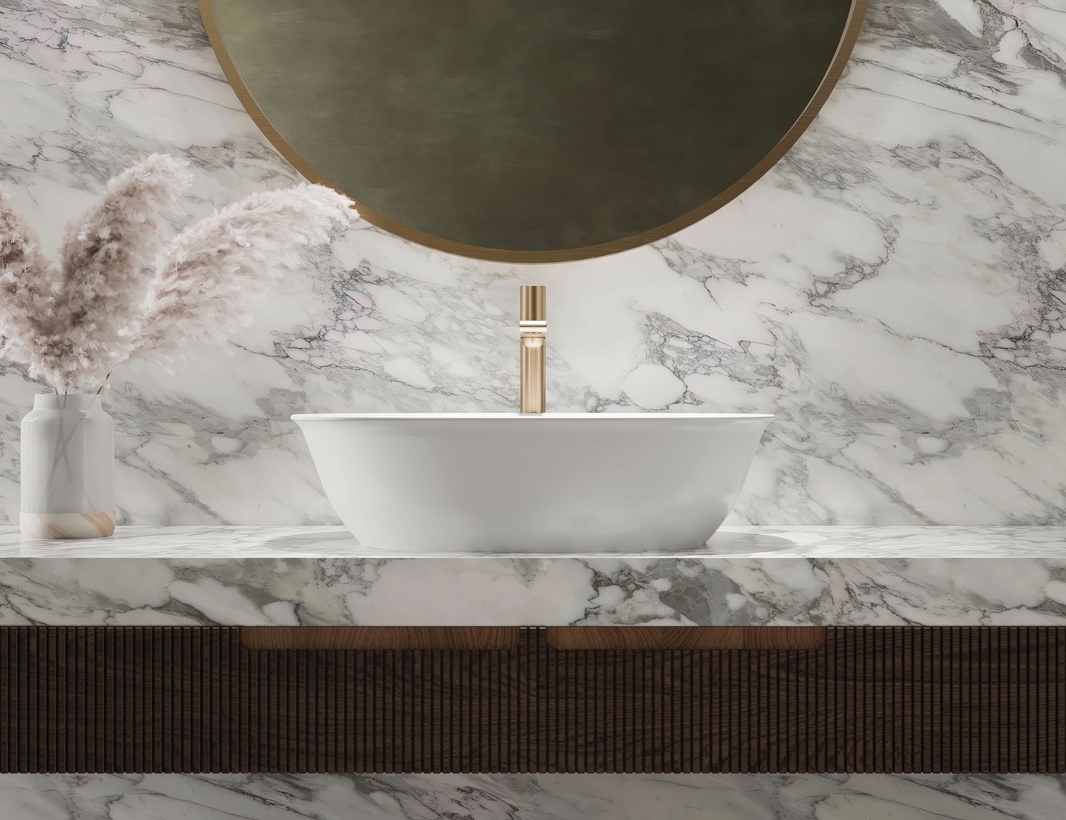 white vessel sink