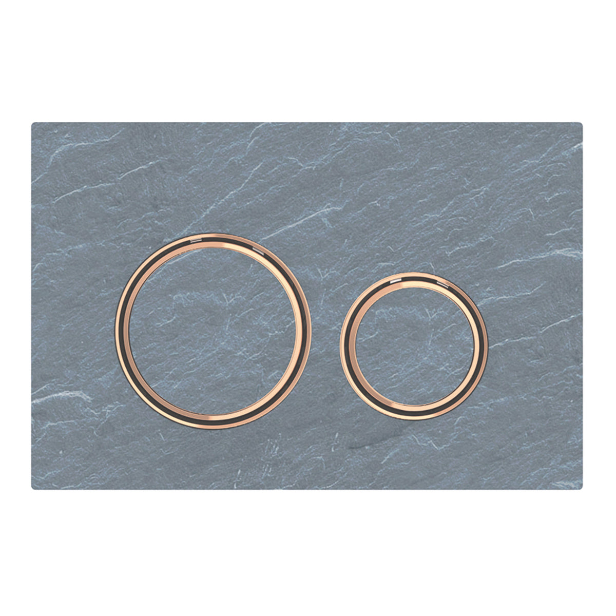 Geberit Sigma 21 Actuator Plate for Dual Flush - Red Gold