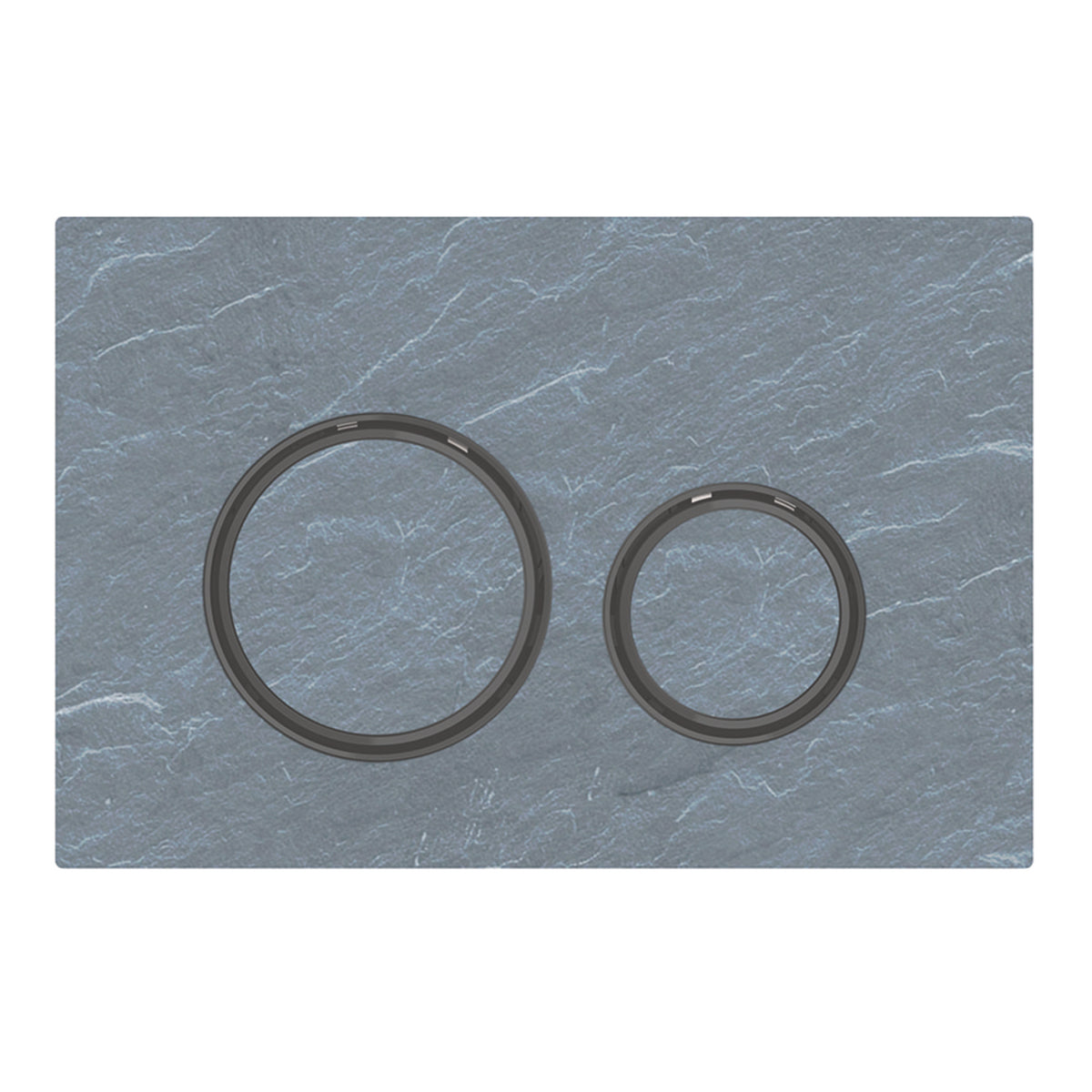 Geberit Sigma 21 Actuator Plate for Dual Flush - Black Chrome