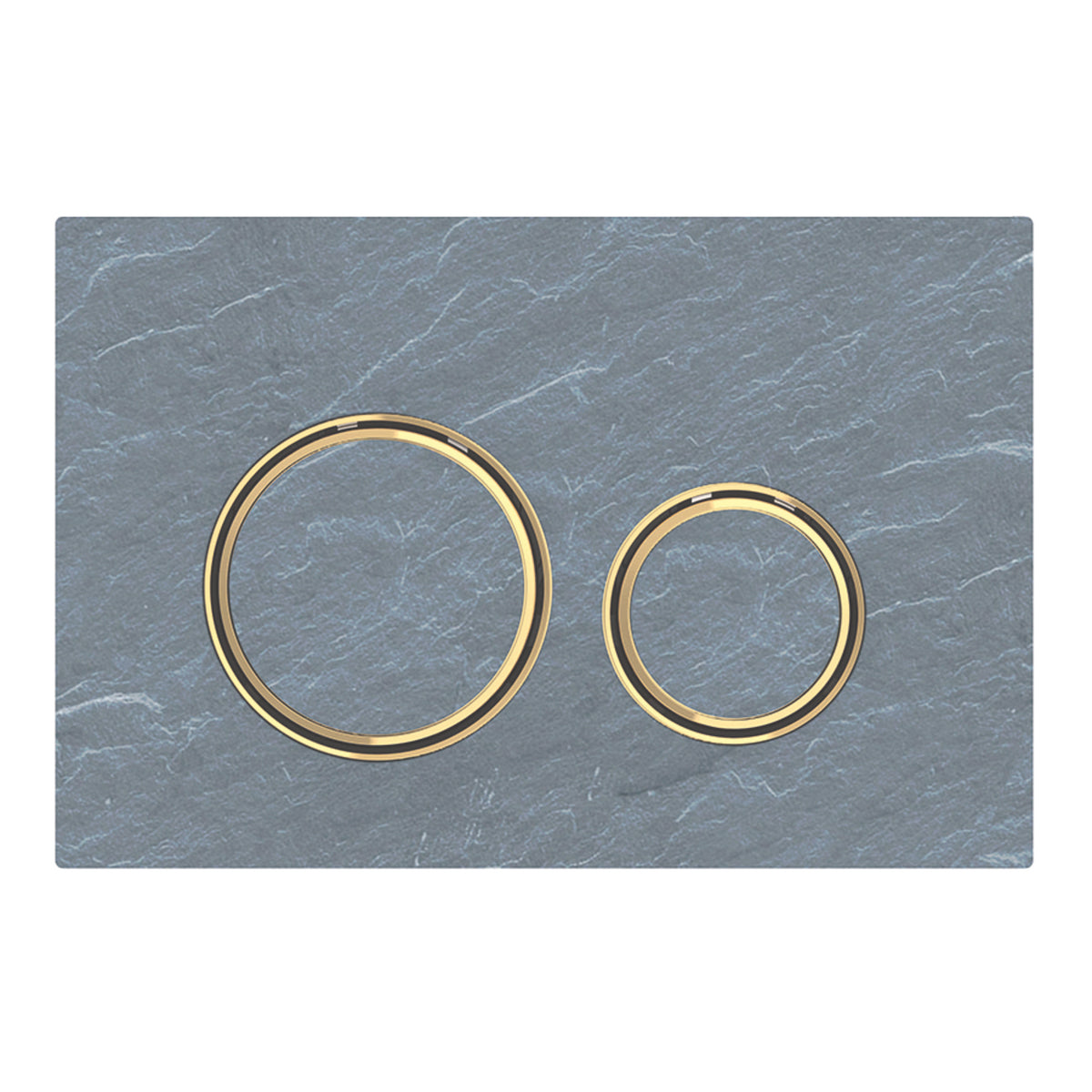 Geberit Sigma 21 Actuator Plate for Dual Flush - Brass