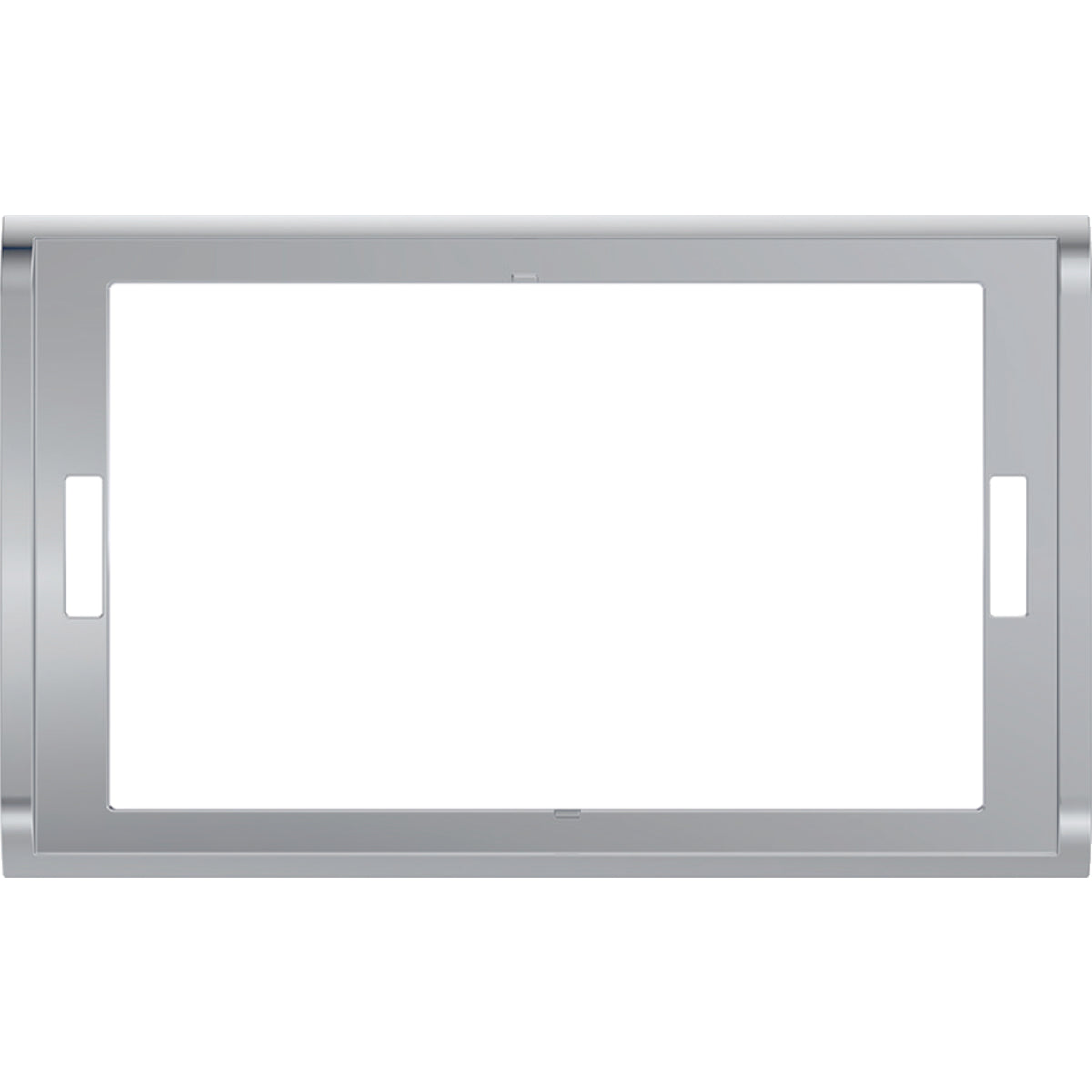 polished chrome cover frame