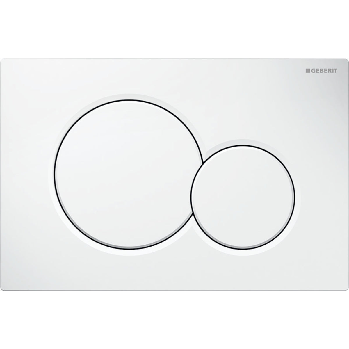 alpine white actuator plate