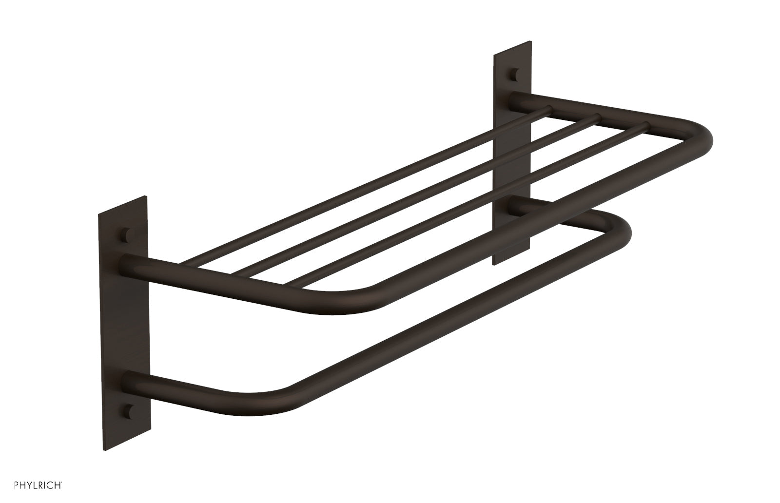 Phylrich BASIC Towel Rack/Shelf - Double