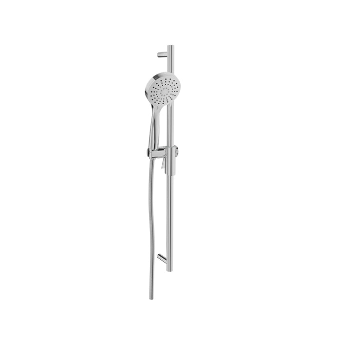 chrome shower bar