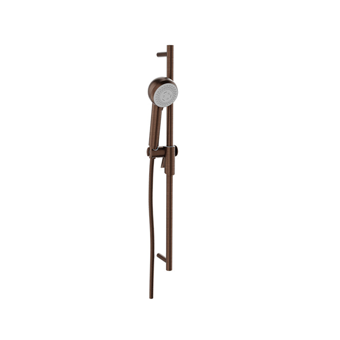 Baril Shower Components 2-Spray Sliding Shower Bar
