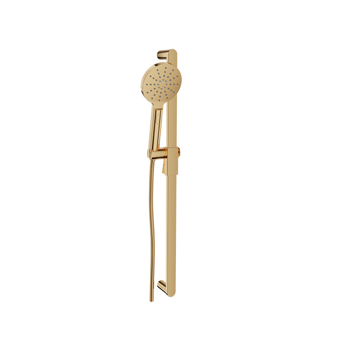 Baril Shower Components Profile 3-Spray Sliding Shower Bar