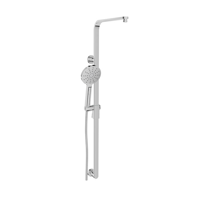 chrome shower head