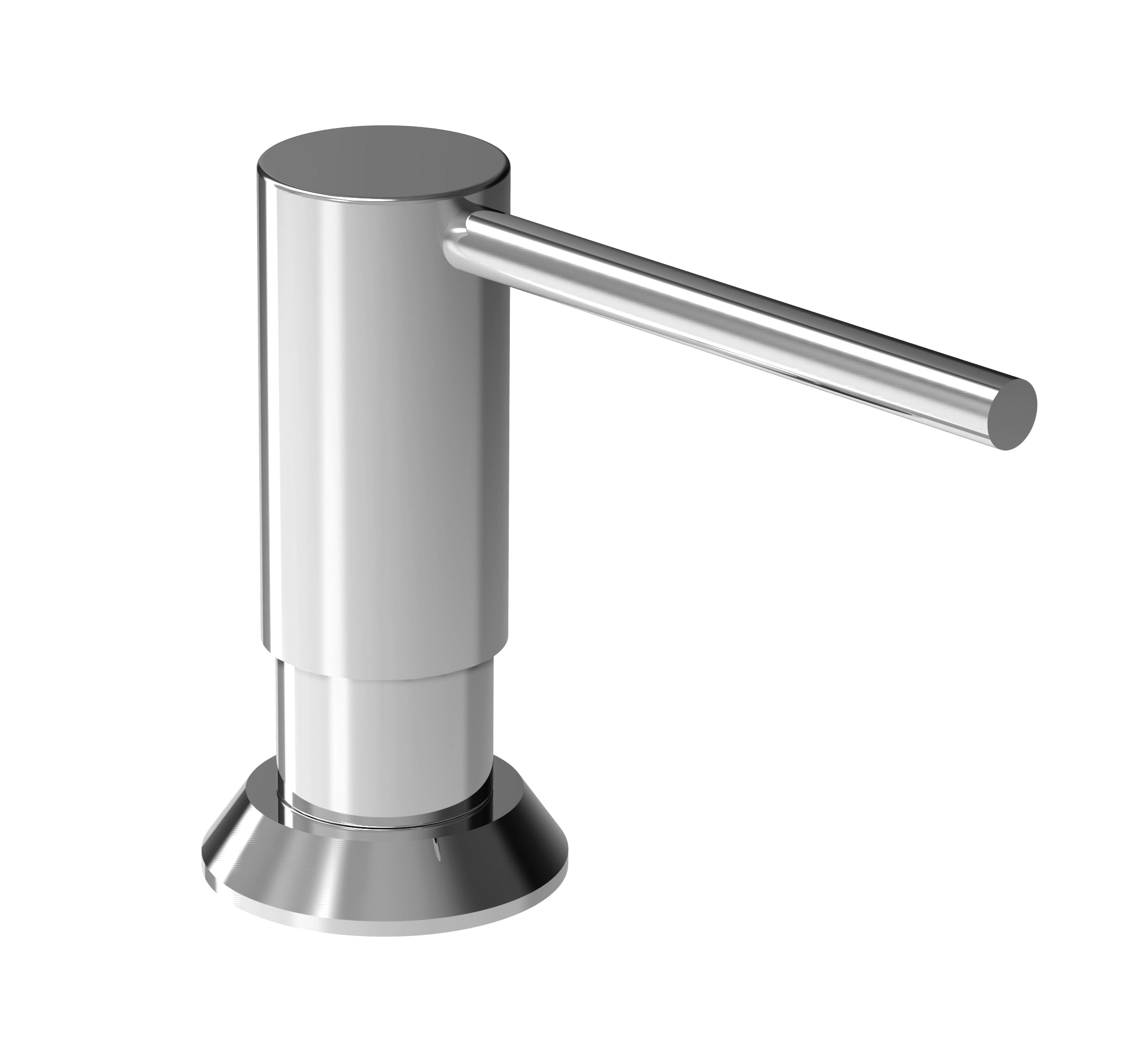 chrome soap dispenser