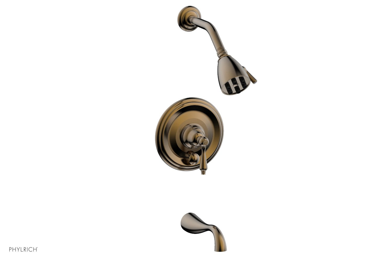 Phylrich REVERE & SAVANNAH Pressure Balance Tub and Shower Set