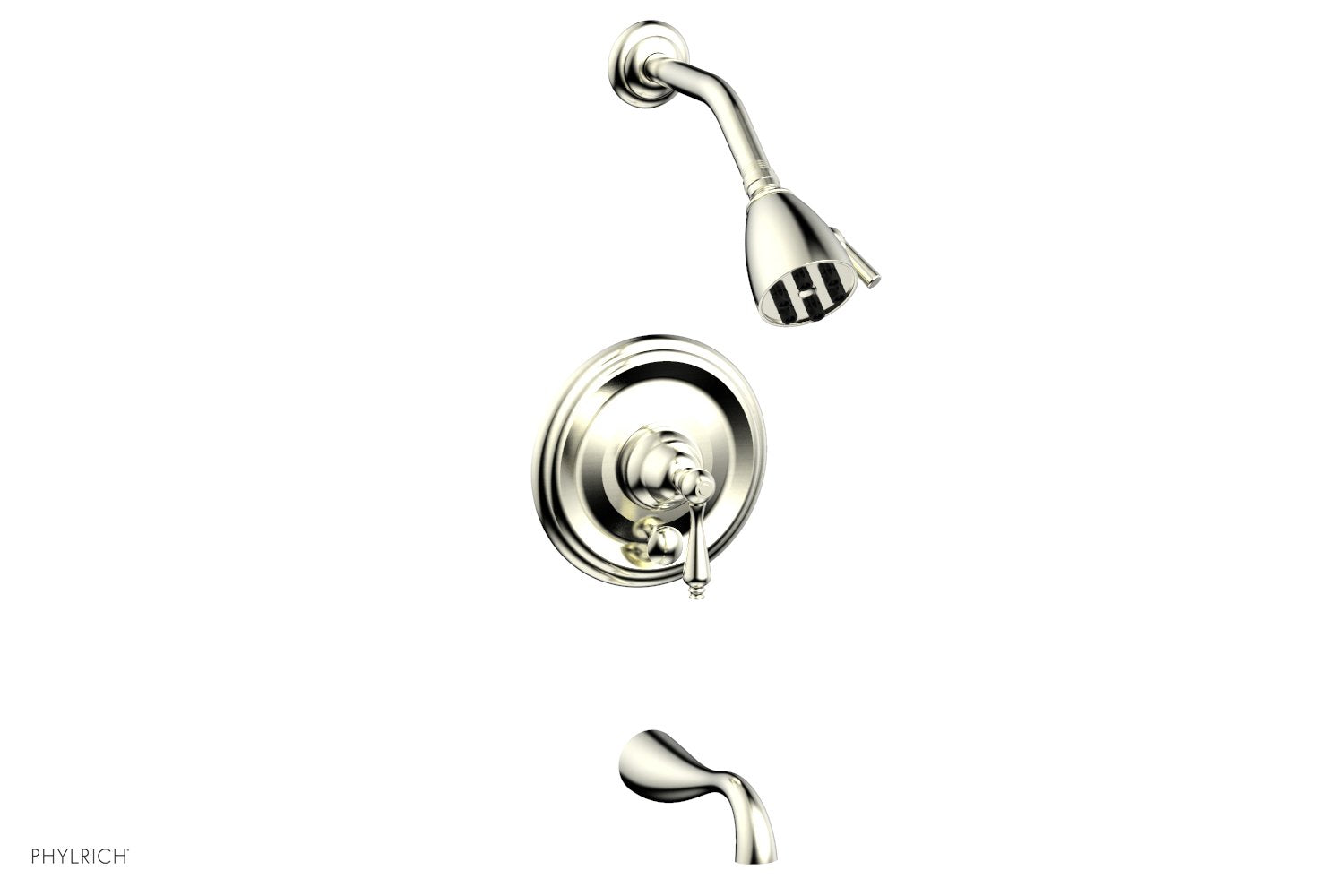 Phylrich REVERE & SAVANNAH Pressure Balance Tub and Shower Set