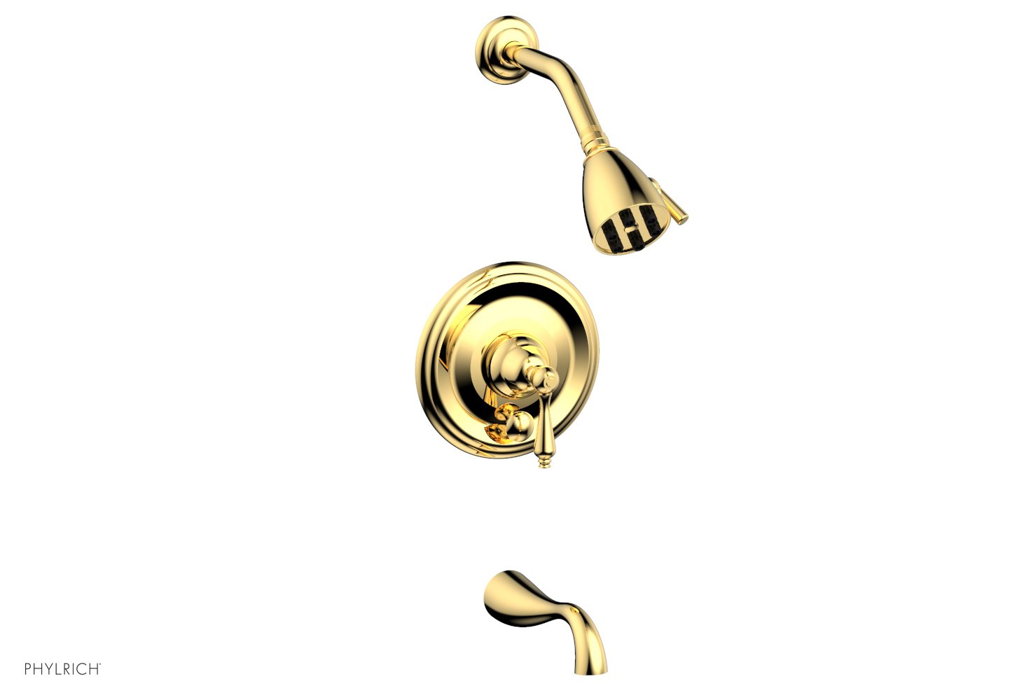 Phylrich REVERE & SAVANNAH Pressure Balance Tub and Shower Set