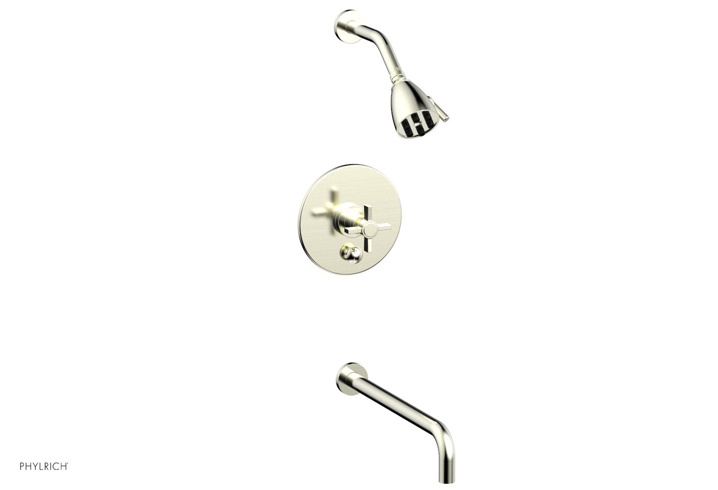 Phylrich BASIC Pressure Balance Tub and Shower Set - 14" Spout