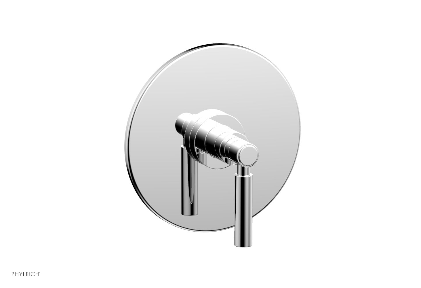 polished chrome shower set