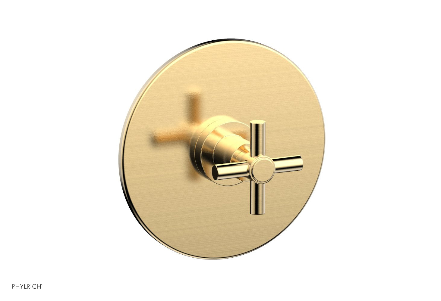 Phylrich BASIC Pressure Balance Shower Set Trim Only - Tubular Cross Handle