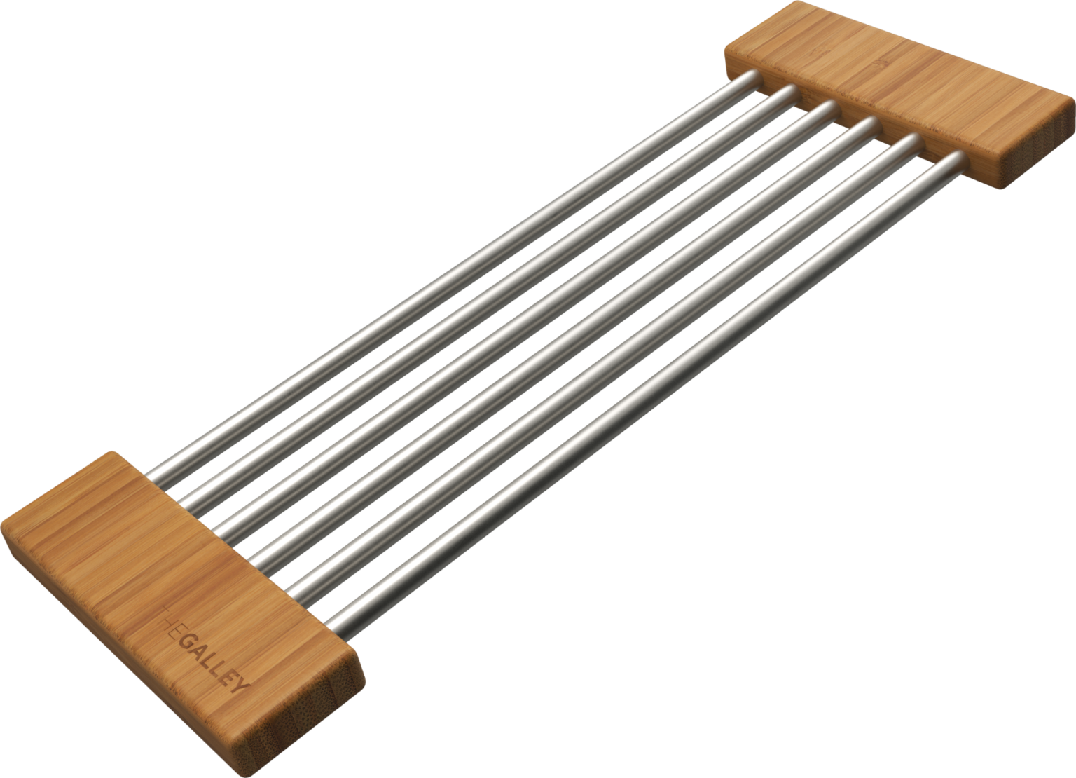 natural golden bamboo drying rack