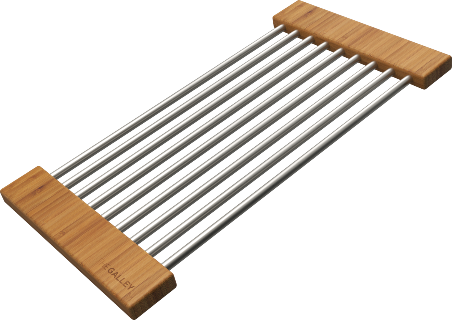 natural golden bamboo drying rack