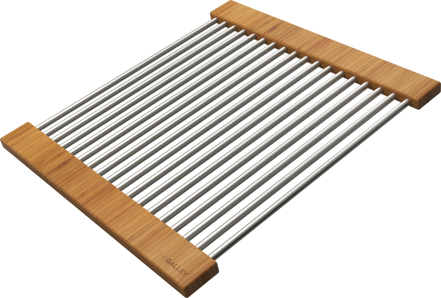 natural golden bamboo drying rack