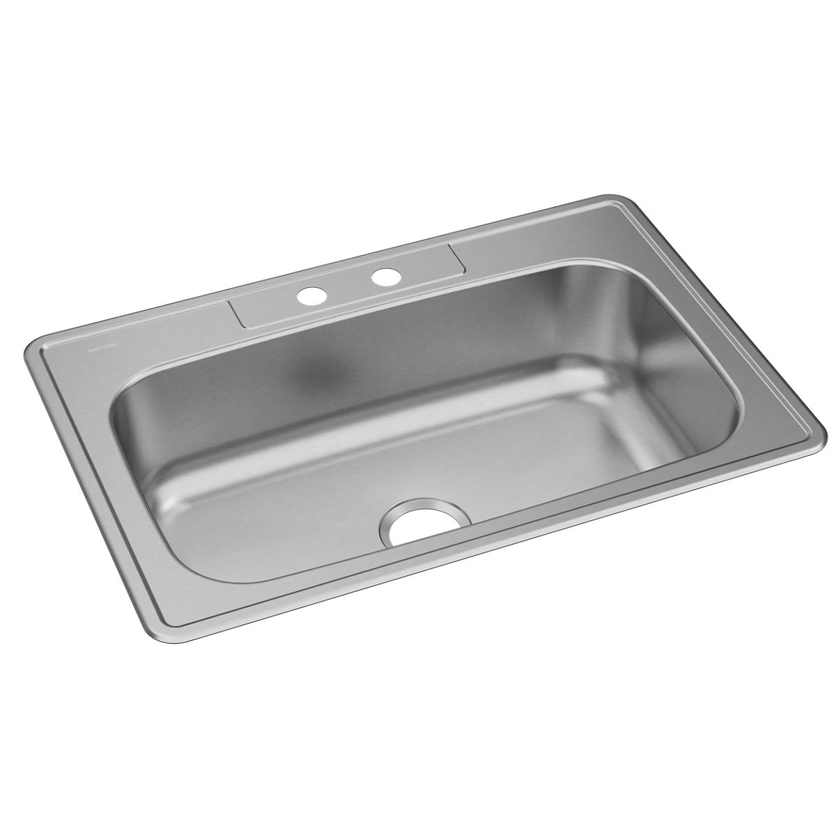 Elkay Dayton 33" x 22" x 8-1/16" Single Bowl Drop-in Sink