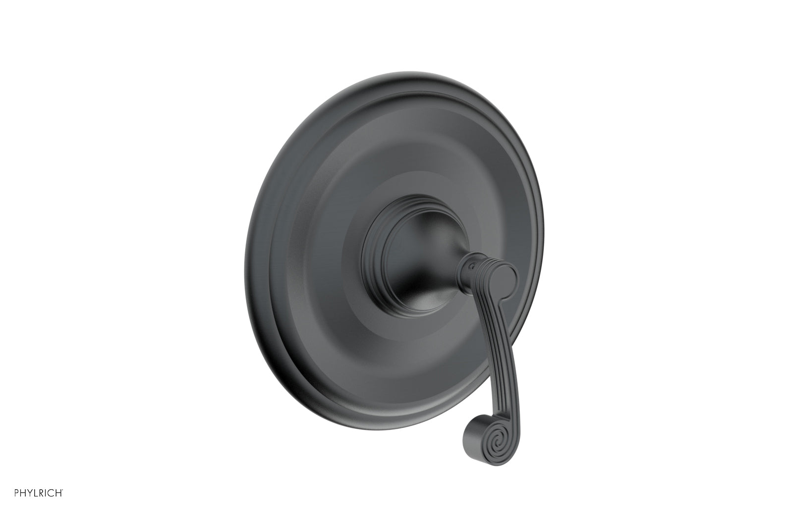 Phylrich 3RING Thermostatic Shower Trim - Curved Lever Handle
