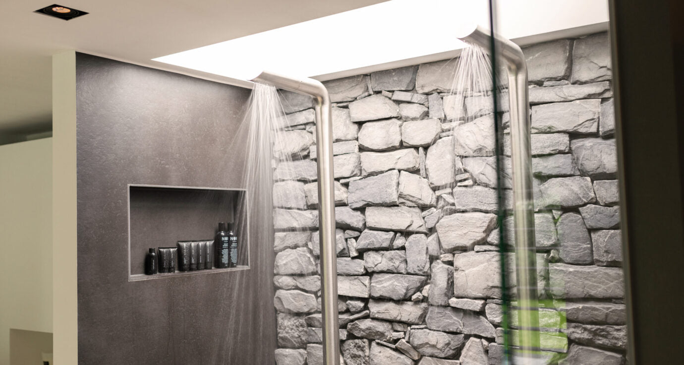brushed shower