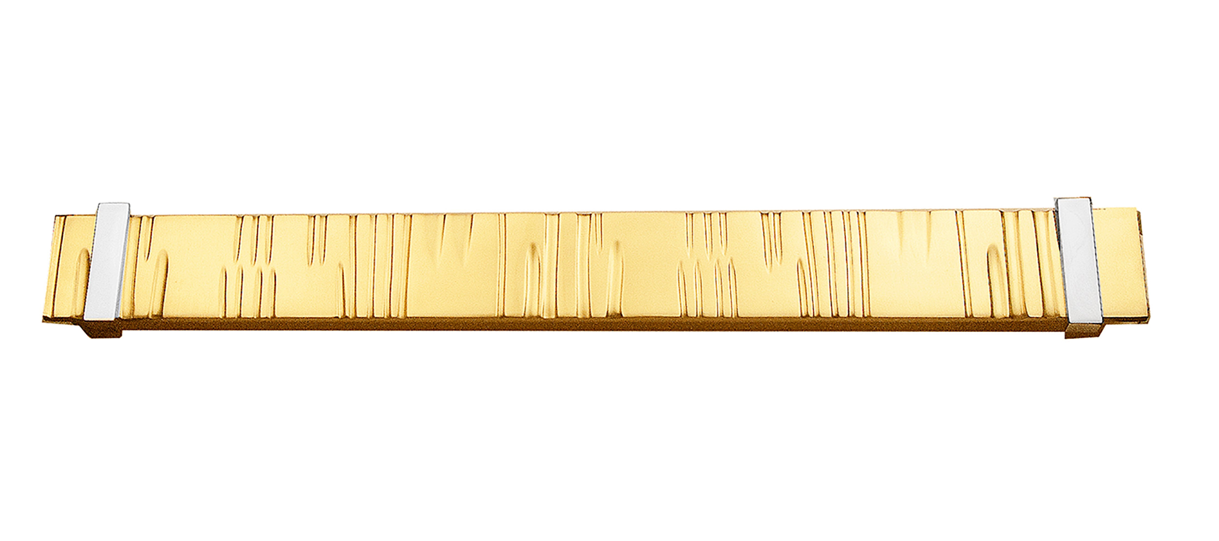 satin brass pull