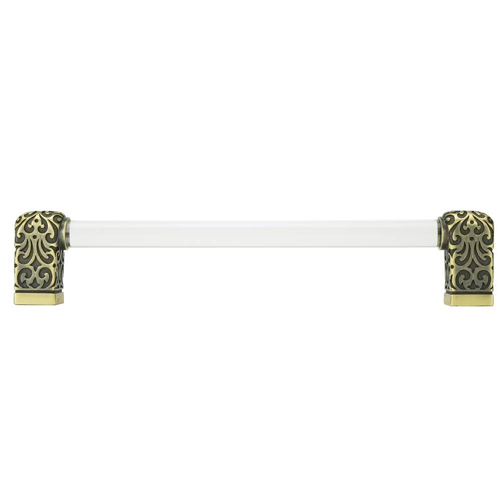burnish brass pull