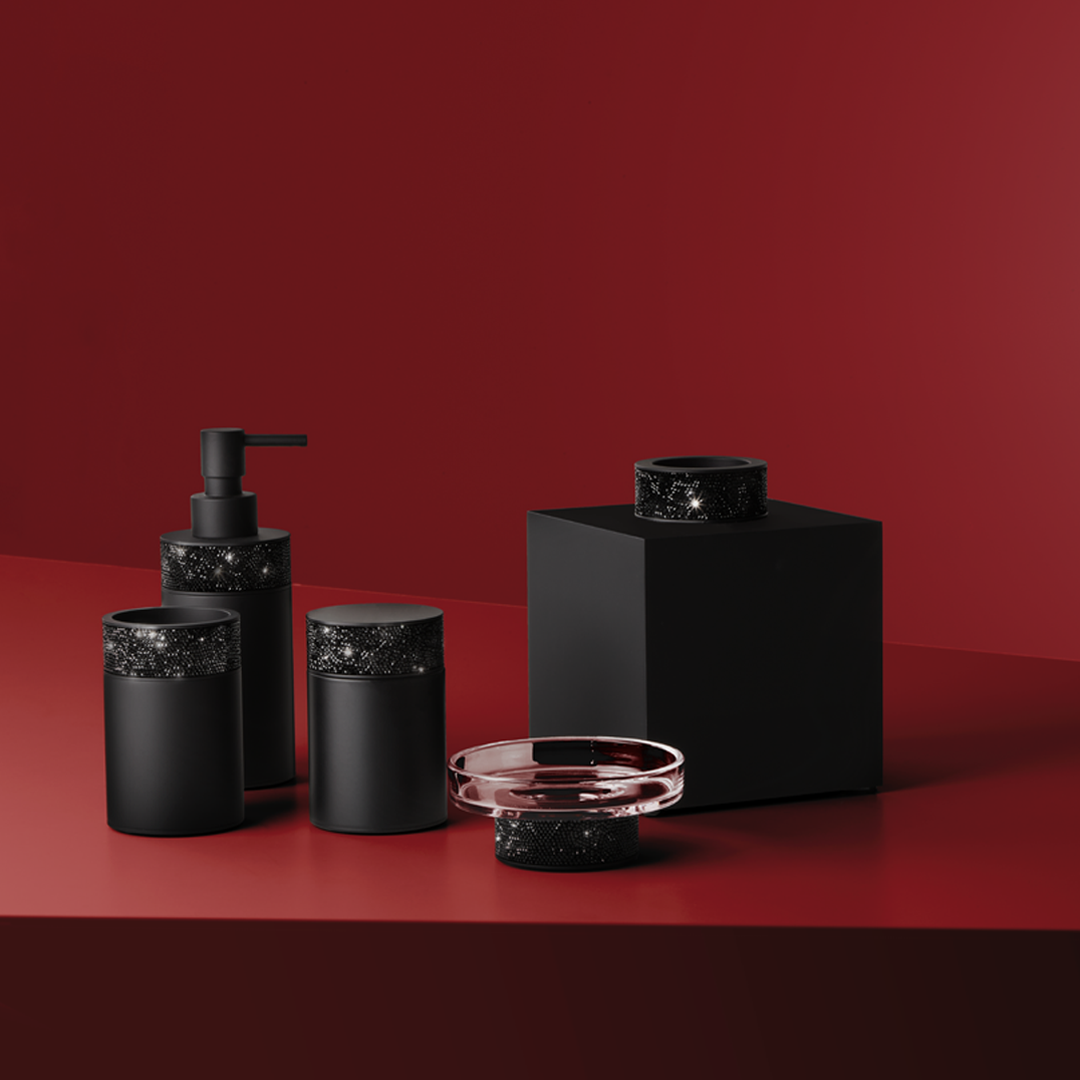 black matte box with lid
