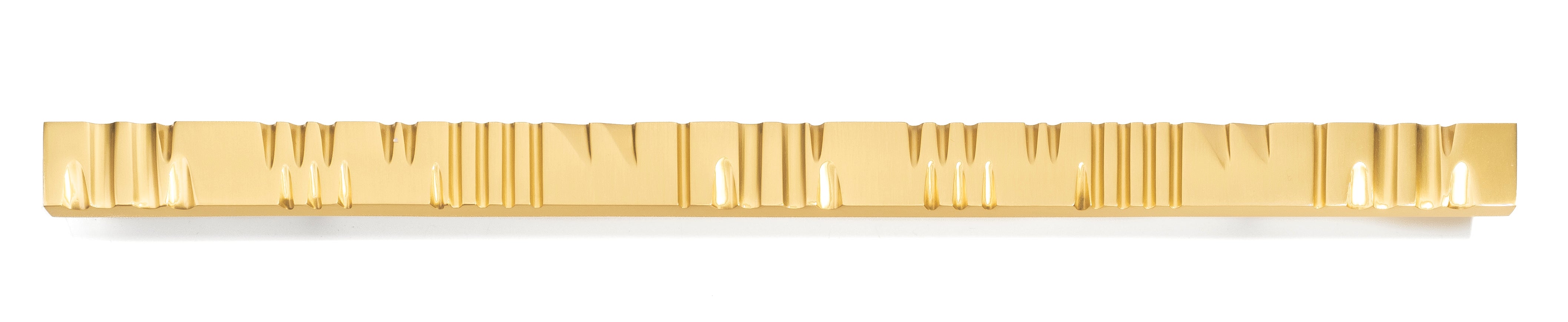 satin brass knob