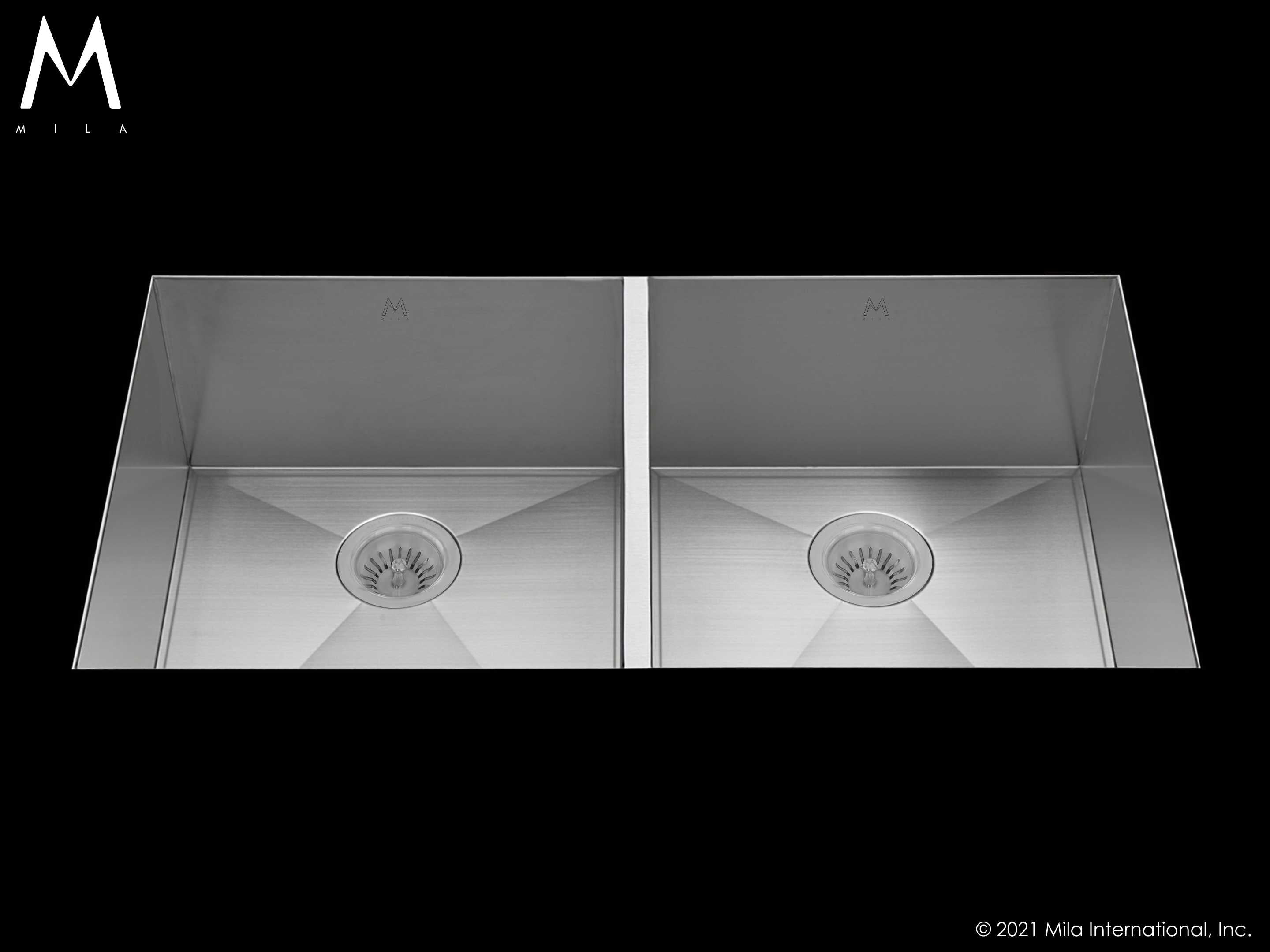 satin brushed ss kitchen sink