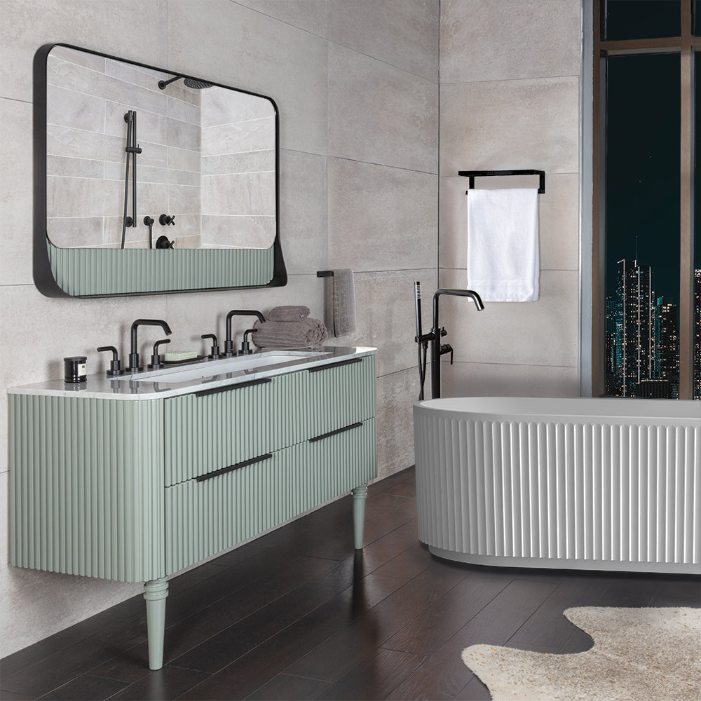 gloss white tub