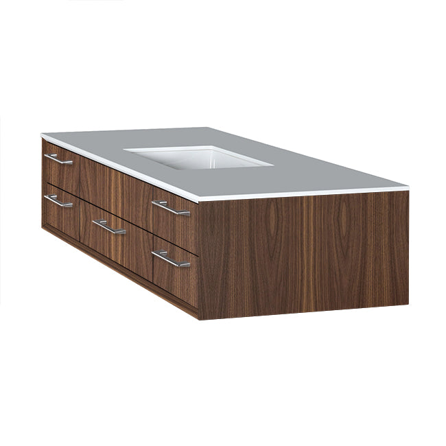Lacava Gemelli 48" Wall Mount Vanity