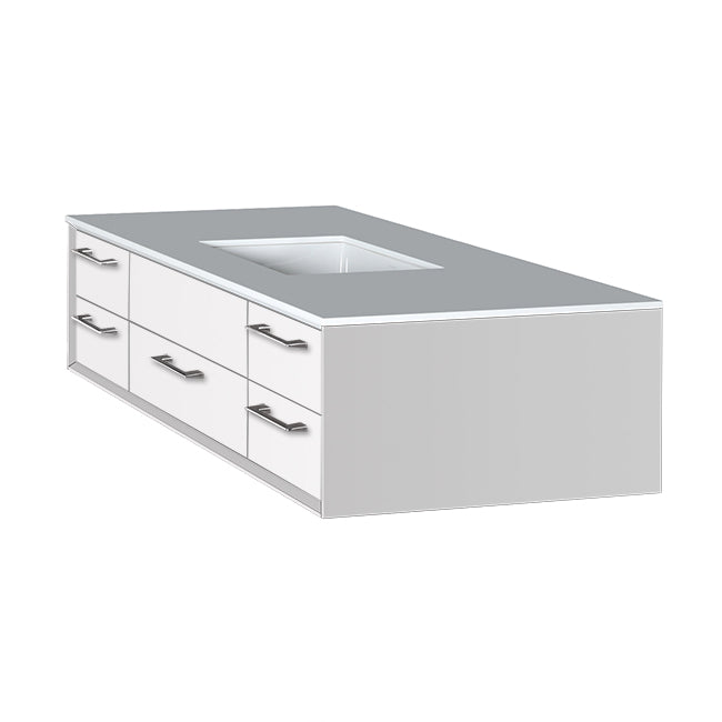 Lacava Gemelli 48" Wall Mount Vanity