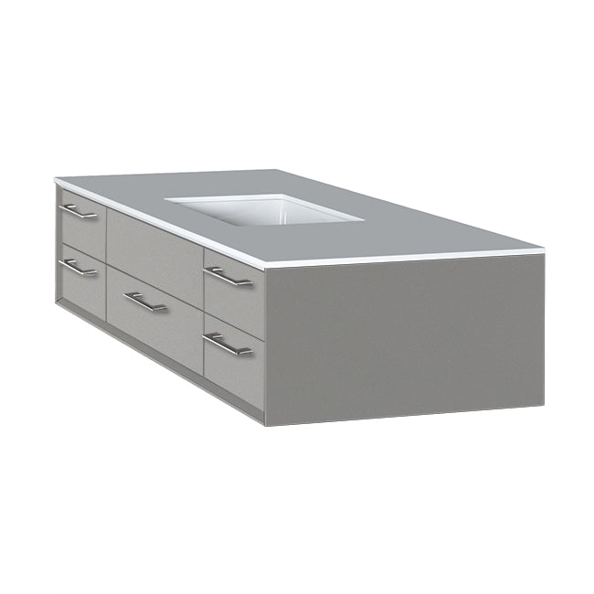 Lacava Gemelli 48" Wall Mount Vanity