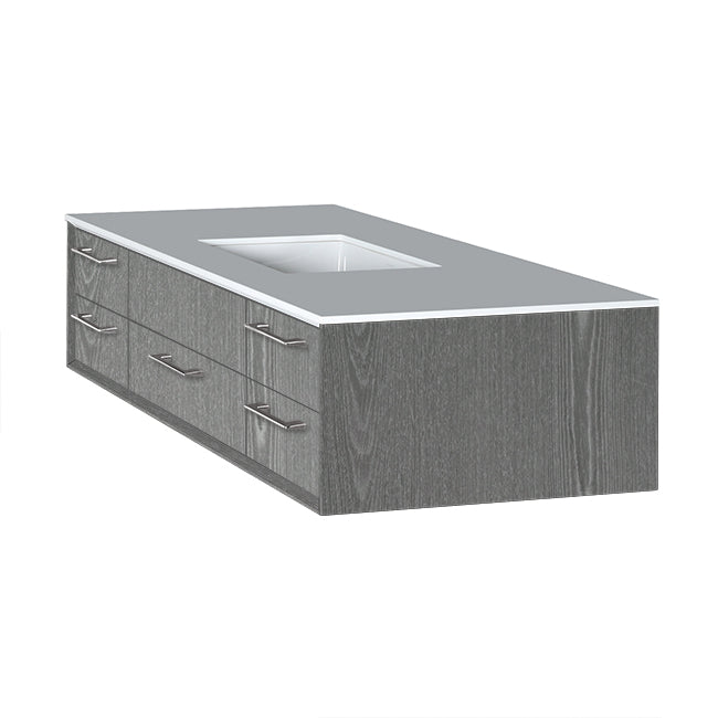 Lacava Gemelli 48" Wall Mount Vanity