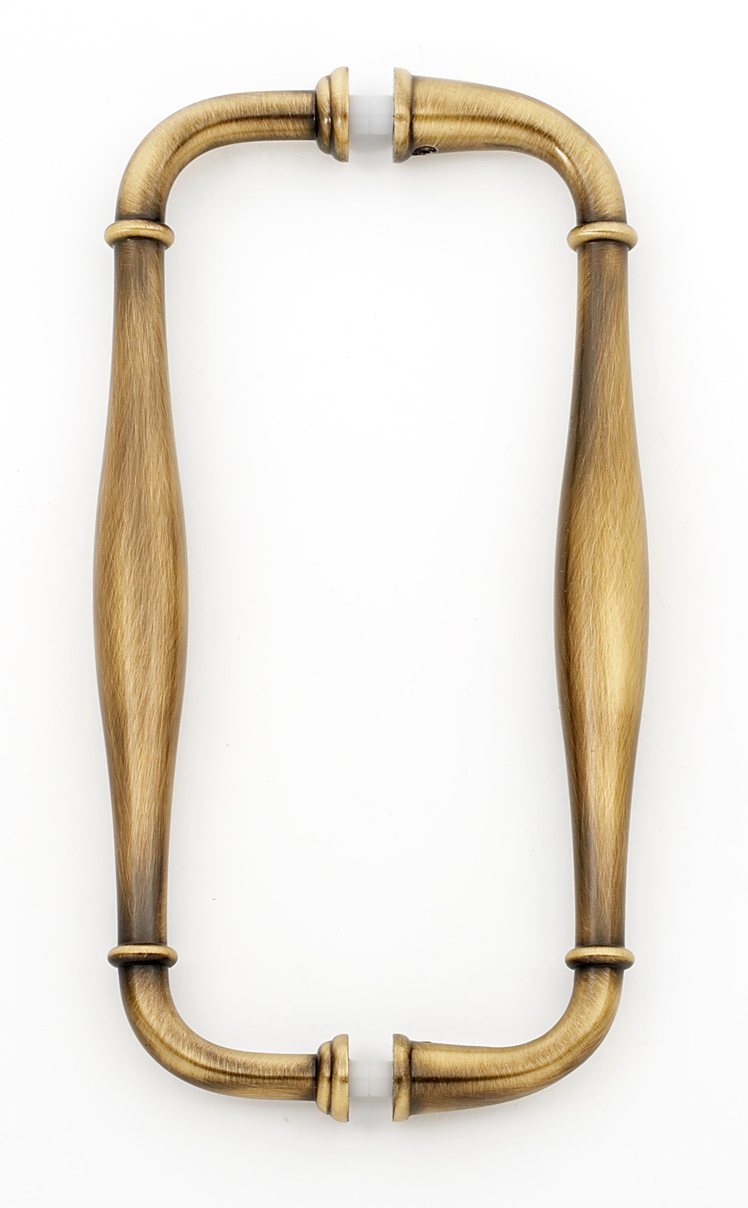 Alno Charlie's 8" Back to Back Glass Door Pull