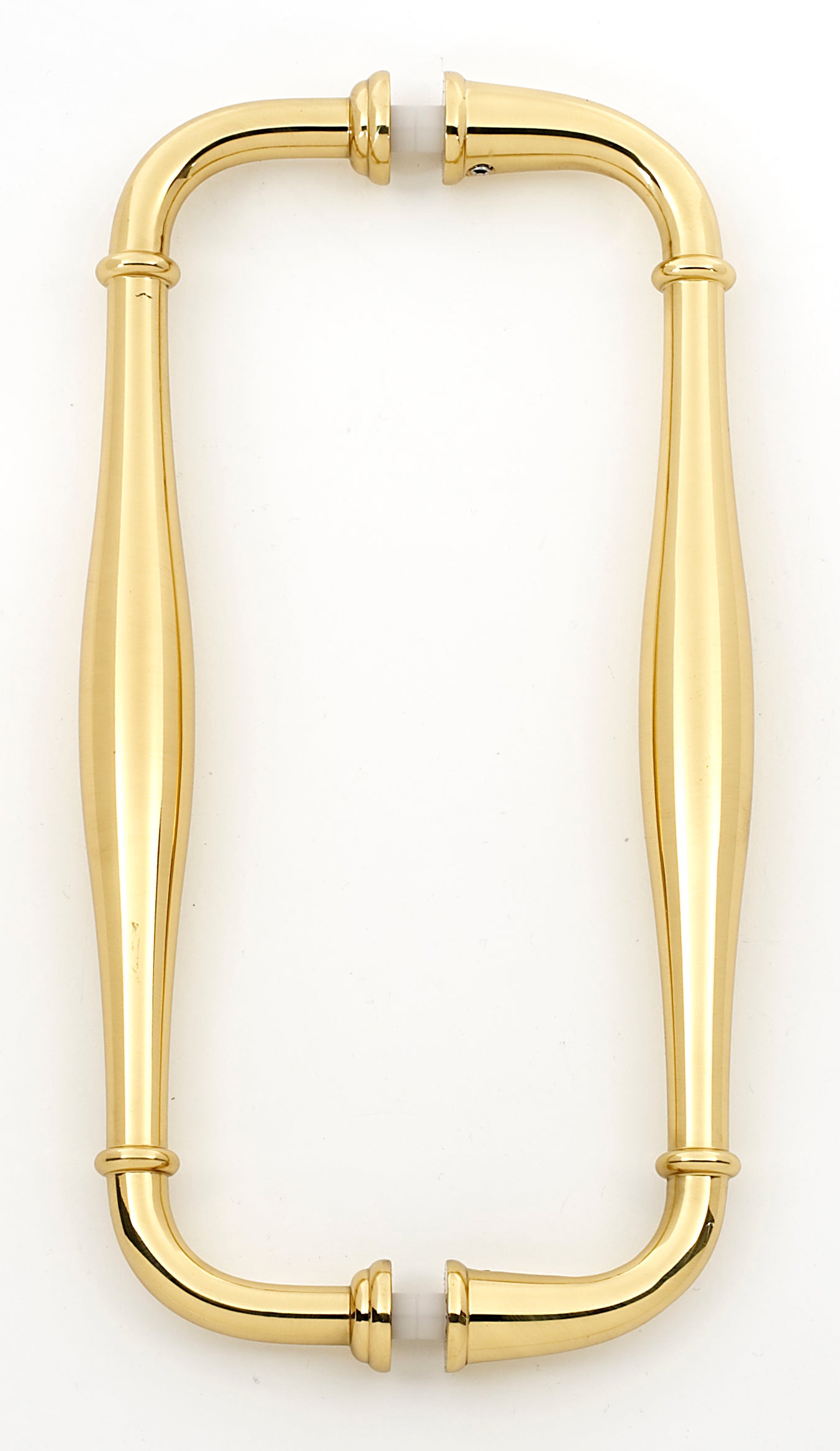 Alno Charlie's 8" Back to Back Glass Door Pull
